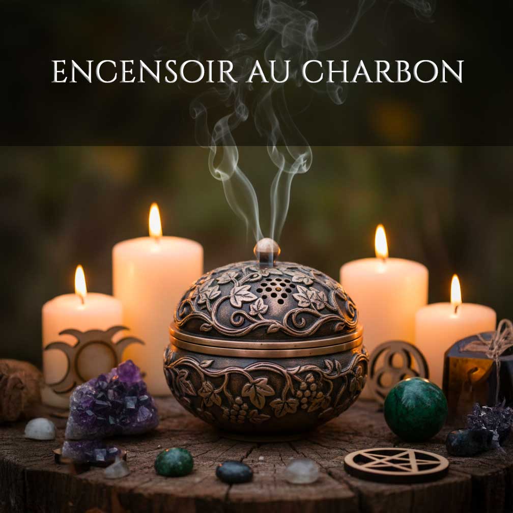 encensoir au charbon