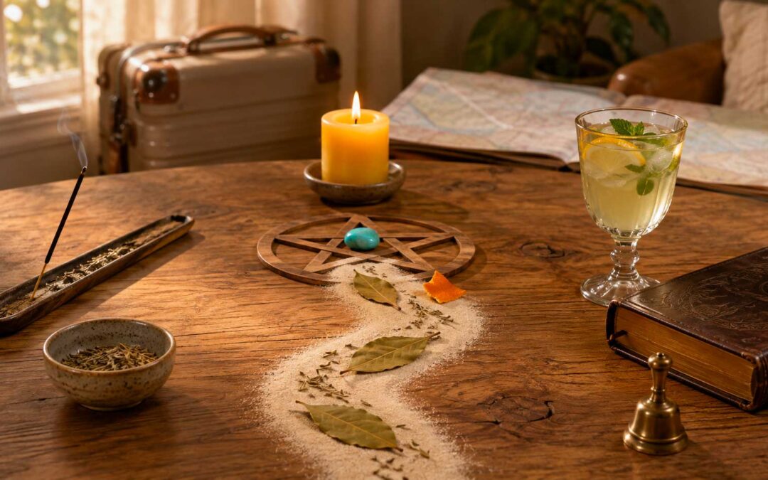 rituel de chance pour voyager
